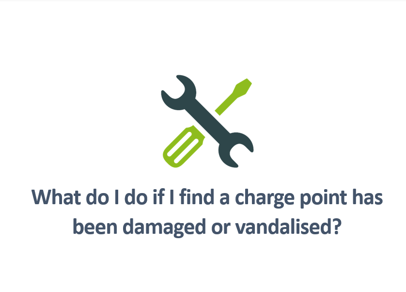 What do I do if I find a charge point damaged 2